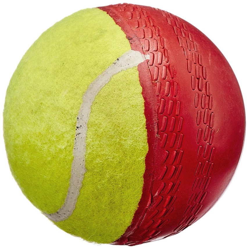 Leather Yellow Cosco Swing Tennis Cricket Ball Light Weight, Size