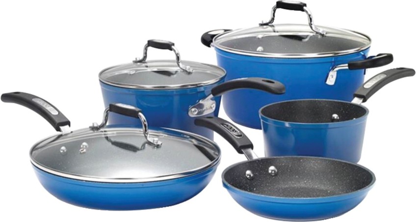 The Rock by Starfrit 3-Piece Cookware Set