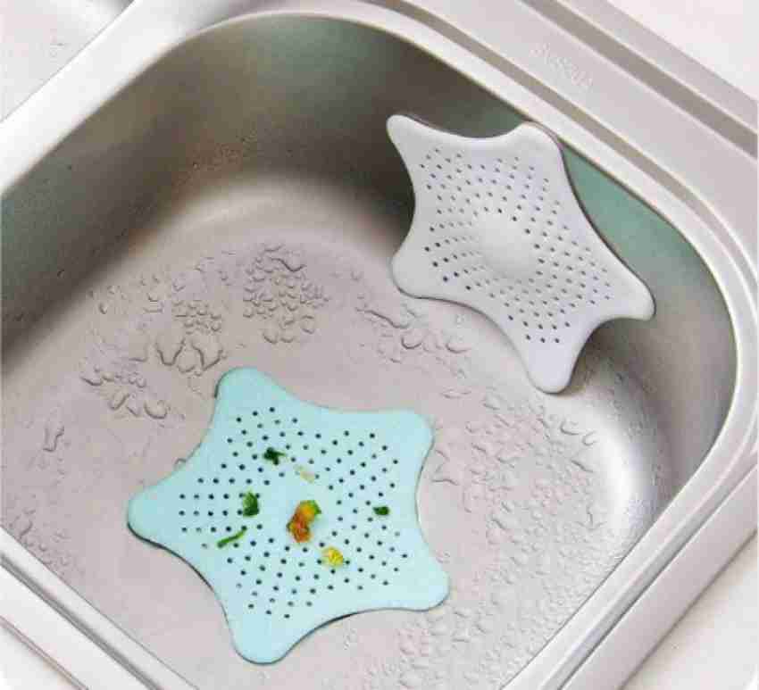 4 Pack Color Starfish Hair Catcher Star Bathroom Drain Strainer Hair  Catcher Bathtub Shower Drain Cover Hair Trap Hair Catcher Bathtub Drain  Strainers