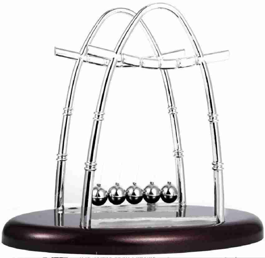 JERN Newtons Cradle Steel Balance Pendulum Ball Oval Frame Design Newton  Cradle Price in India - Buy JERN Newtons Cradle Steel Balance Pendulum Ball  Oval Frame Design Newton Cradle online at