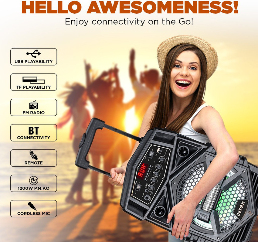 Intex trolley speaker t200 sale