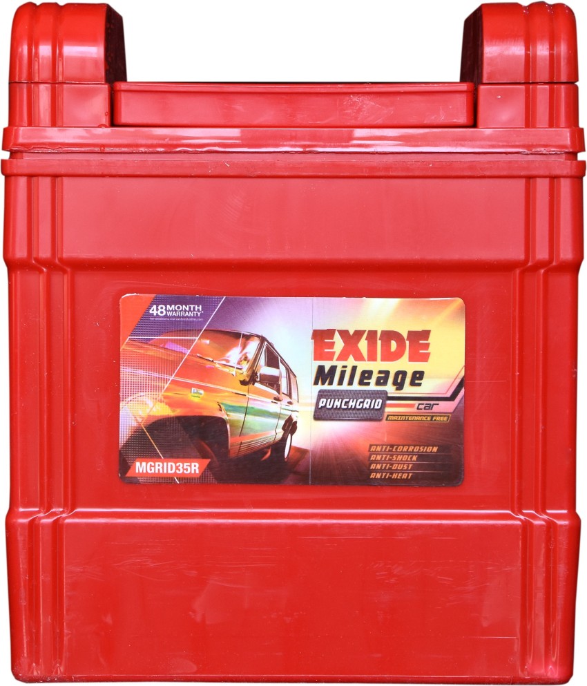 exide mileage price