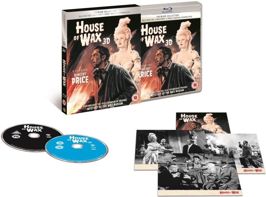 House of Wax Premium Collection Blu ray 3D Blu ray DVD