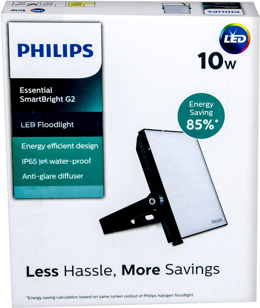 Philips 10w led flood light hot sale