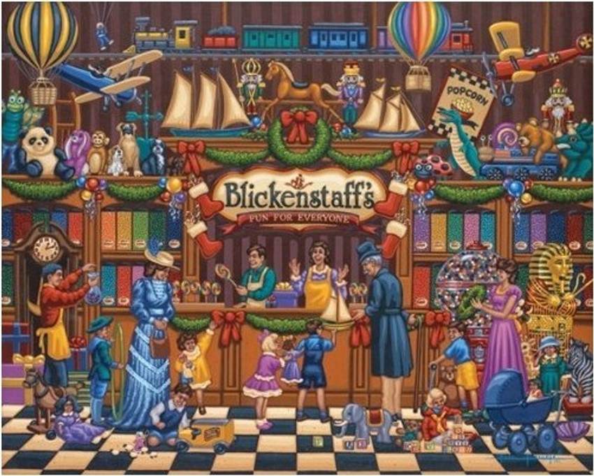 Old fashioned toy shop outlet