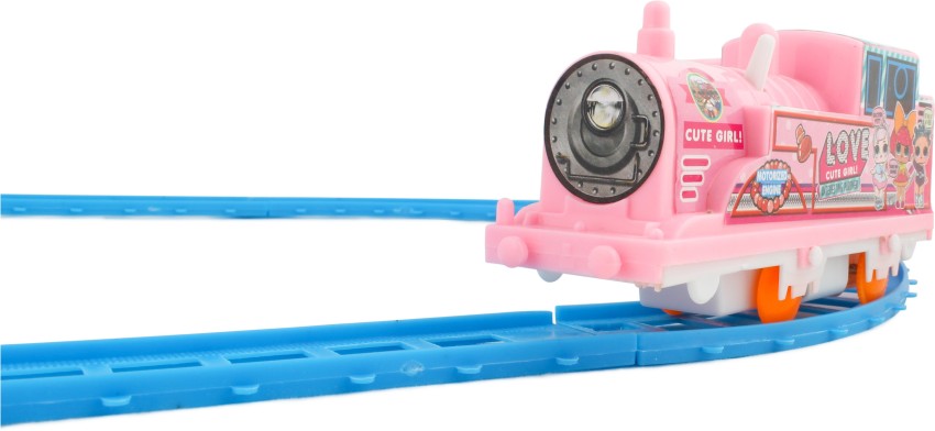 Pink best sale train set