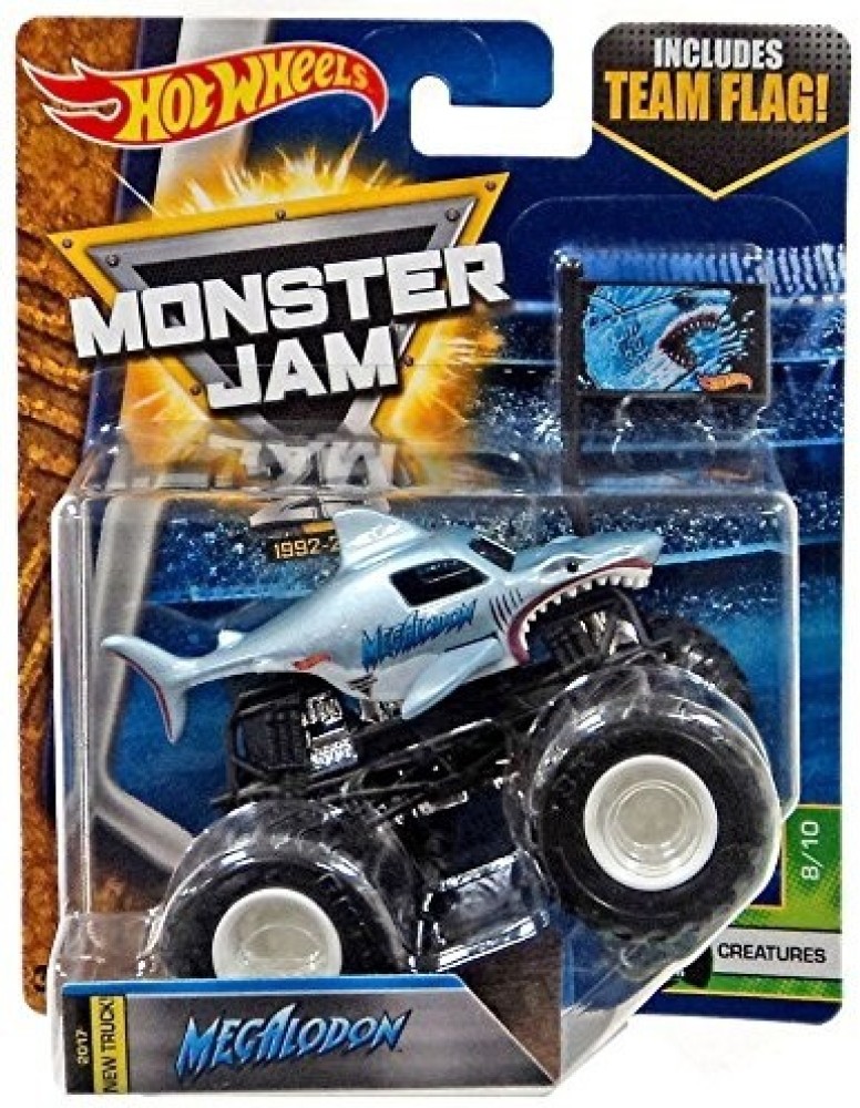 Monster jam hot wheels 2025 megalodon