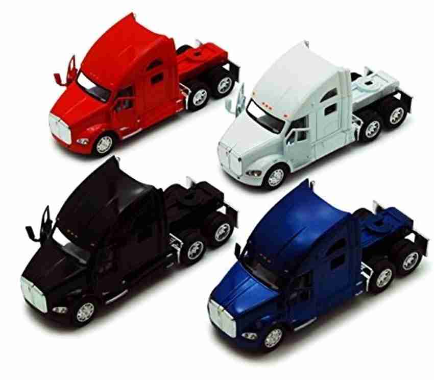 Kinsmart Kenworth T700 Tractor Set of 4 5357D 168 Scale Diecast