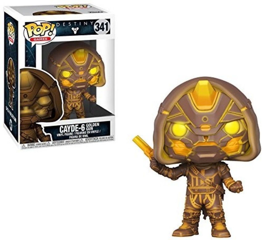 Funko Pop Destiny Cayde6 with Golden Gun Exclusive Vinyl Figure