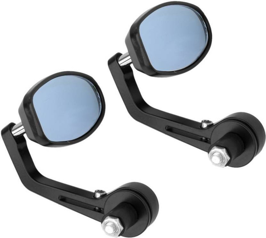 Gate 7 Universal Oval Rear View Mirror for Bikes Bike Mirror