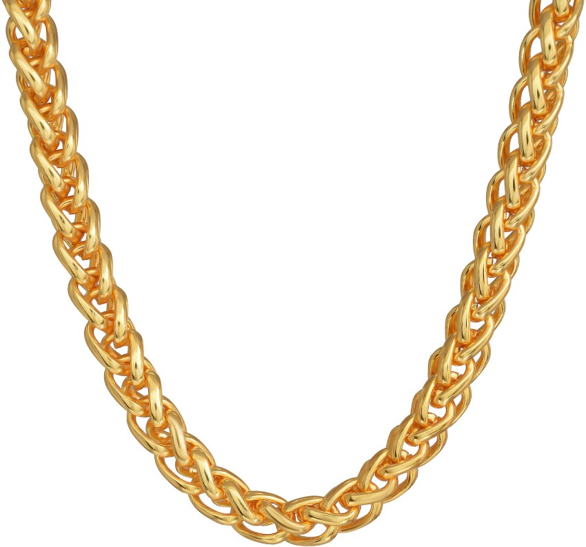 Buccellati Monster Round Gold Chain For Men 21 Inch Gold-plated Plated  Brass Chain