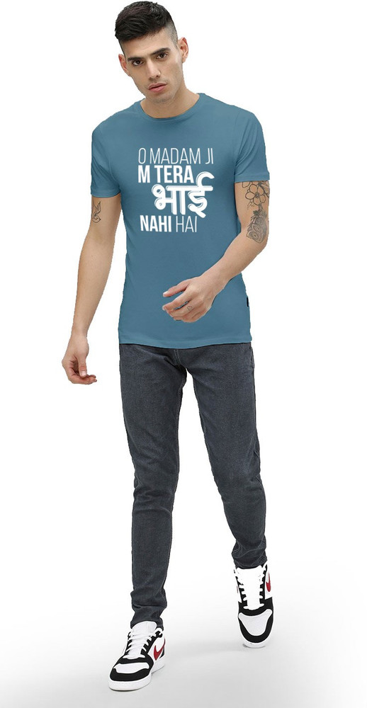 Navi Jersey Printed Men Round Neck Light Blue T Shirt Buy Navi Jersey Printed Men Round Neck Light Blue T Shirt Online at Best Prices in India Flipkart