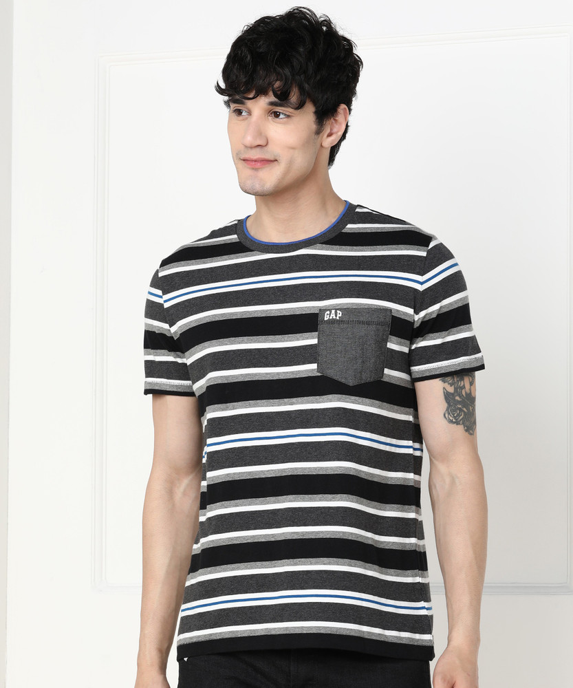Gap black and 2025 white striped shirt