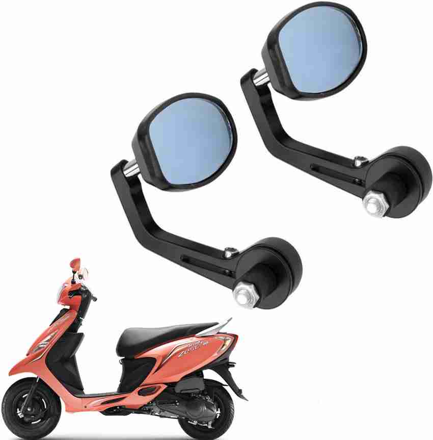 RWT Manual Rear View Mirror Dual Mirror Driver Side For TVS Zest Price in India Buy RWT Manual Rear View Mirror Dual Mirror Driver Side For TVS Zest online at Flipkart