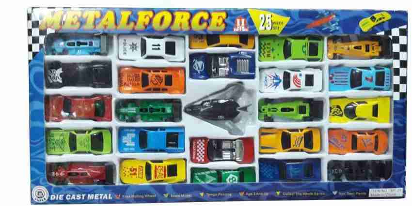 MUZAYMAZONE Die Cast Metal Car Set of 25 Piece for Kids Die Cast