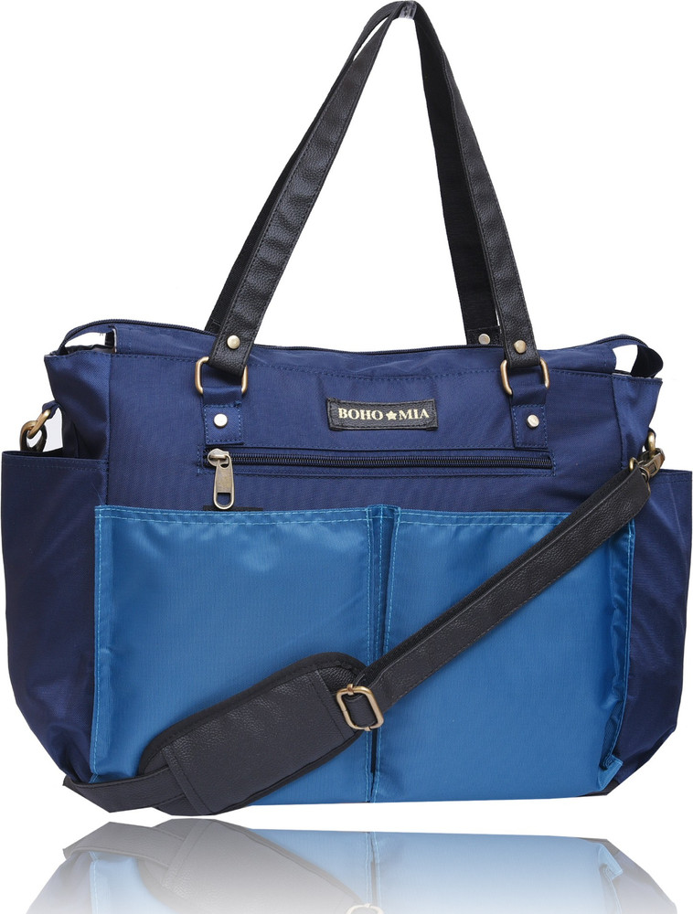 Bohomia Classic Organizer Extra Large Diaper Bag Blue Diaper Bag