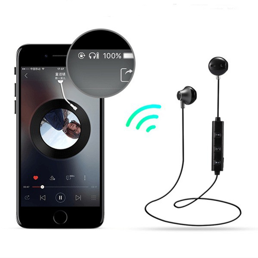 Mobikcity Metal Sport Bluetooth Headphone Earphone Wireless