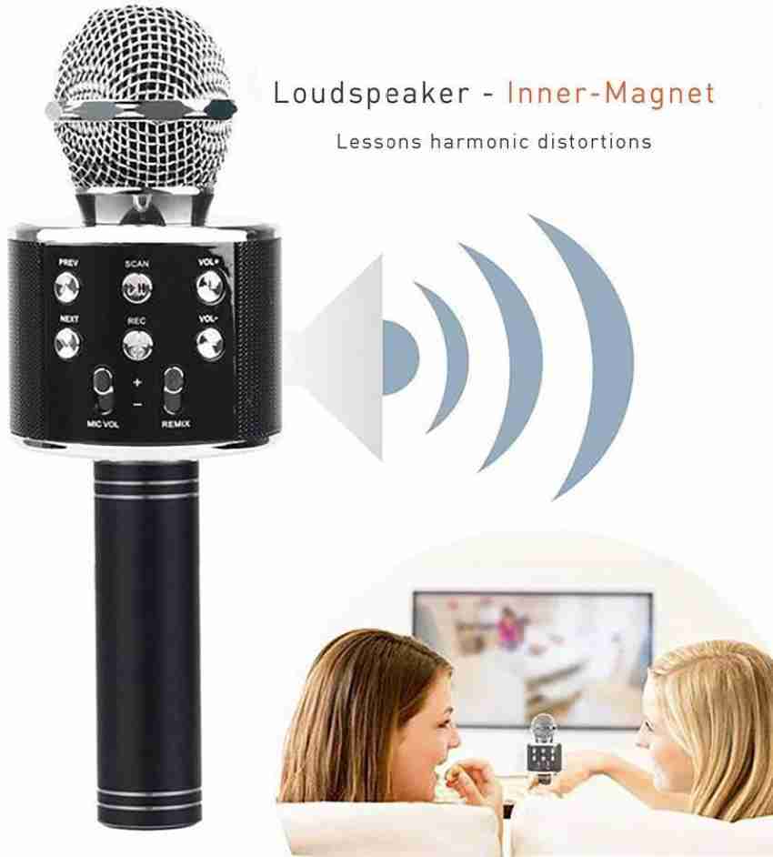 STAR WORLD QREXSADDS Best Quality Small Shape Microphone Bluetooth Speaker  for Karaoke mic microphone for kids/ Singer Microphone Microphone MIc Price  in India - Buy STAR WORLD QREXSADDS Best Quality Small Shape