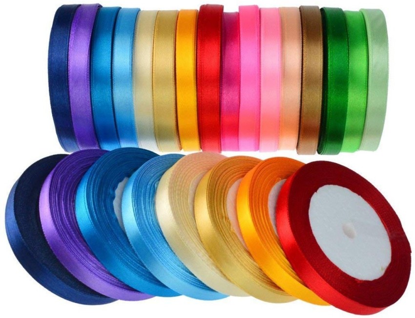 DIY Crafts Satin Ribbons, baotongle Fabric Ribbon 16 different