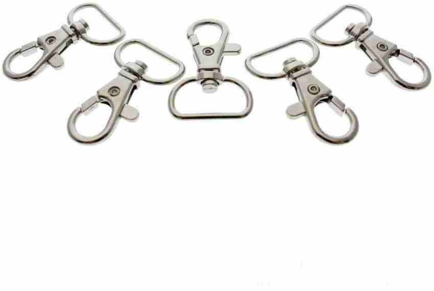 DIY Crafts 3/4 Inch Metal Swivel D Ring Lobster Claw Clasps (Pack of 25) -  3/4 Inch Metal Swivel D Ring Lobster Claw Clasps (Pack of 25) . shop for  DIY Crafts products in India.
