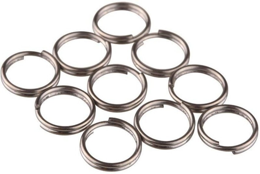 DIY Crafts 14mm Split Rings Titanium Small Key Rings(Pack of 10) - 14mm  Split Rings Titanium Small Key Rings(Pack of 10) . shop for DIY Crafts  products in India.