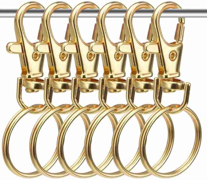 Diy Crafts Alloy Lobster Claw Clasps With Keychain Ringspack Of 55 Pcs