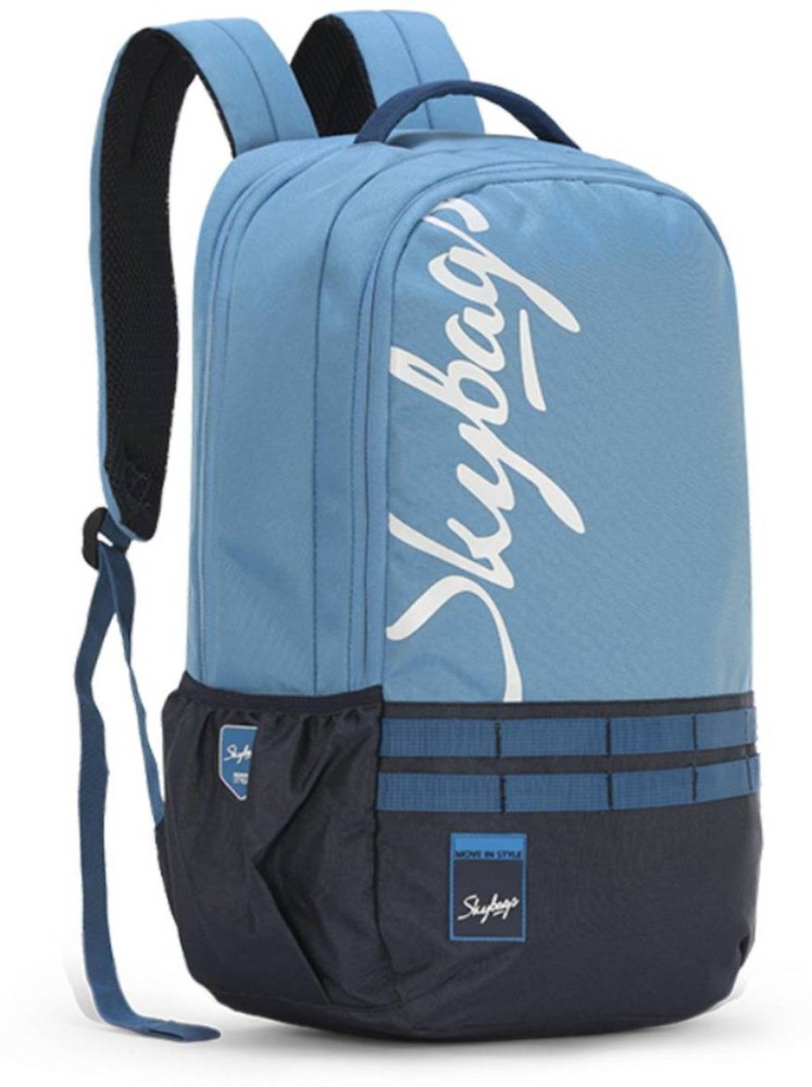 Blue store sky bag