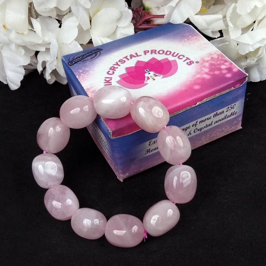 Rose Quartz Crystal Stone Bracelet to Attract Loving Energy To  Relationships  51pyramids