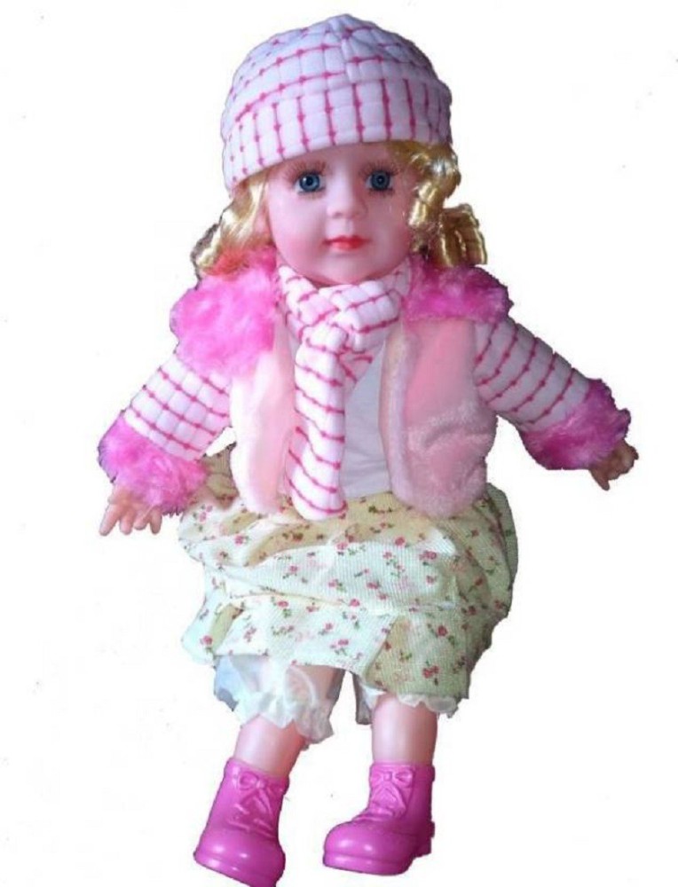 Mine Toys Baby Poem Doll Musical Rhyming Babydoll,