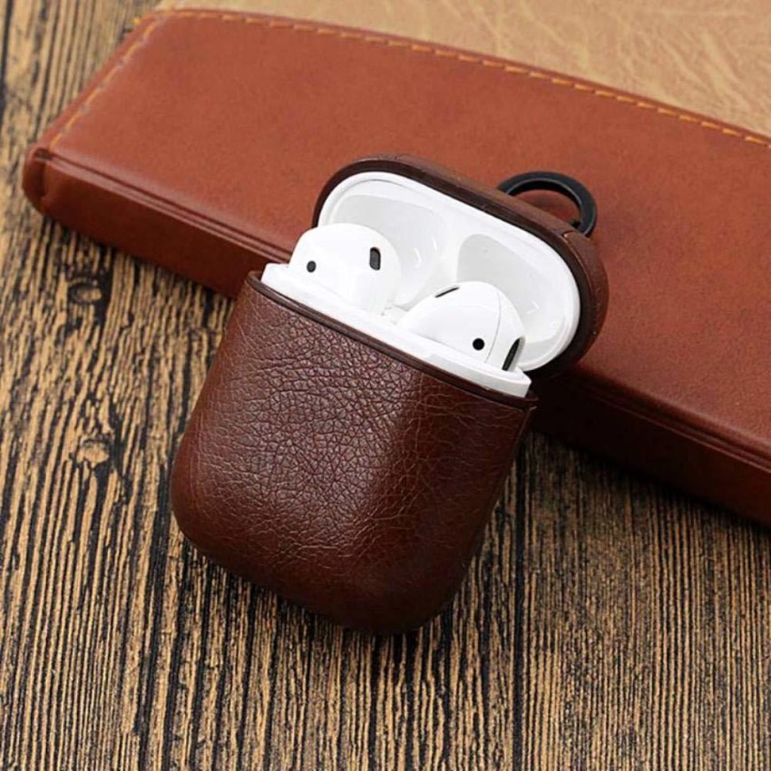 MOBILOVE Pouch for Apple Airpods Leather Skin Fit Vintage Matte Leather  Hook Case Cover Protective Case - MOBILOVE 
