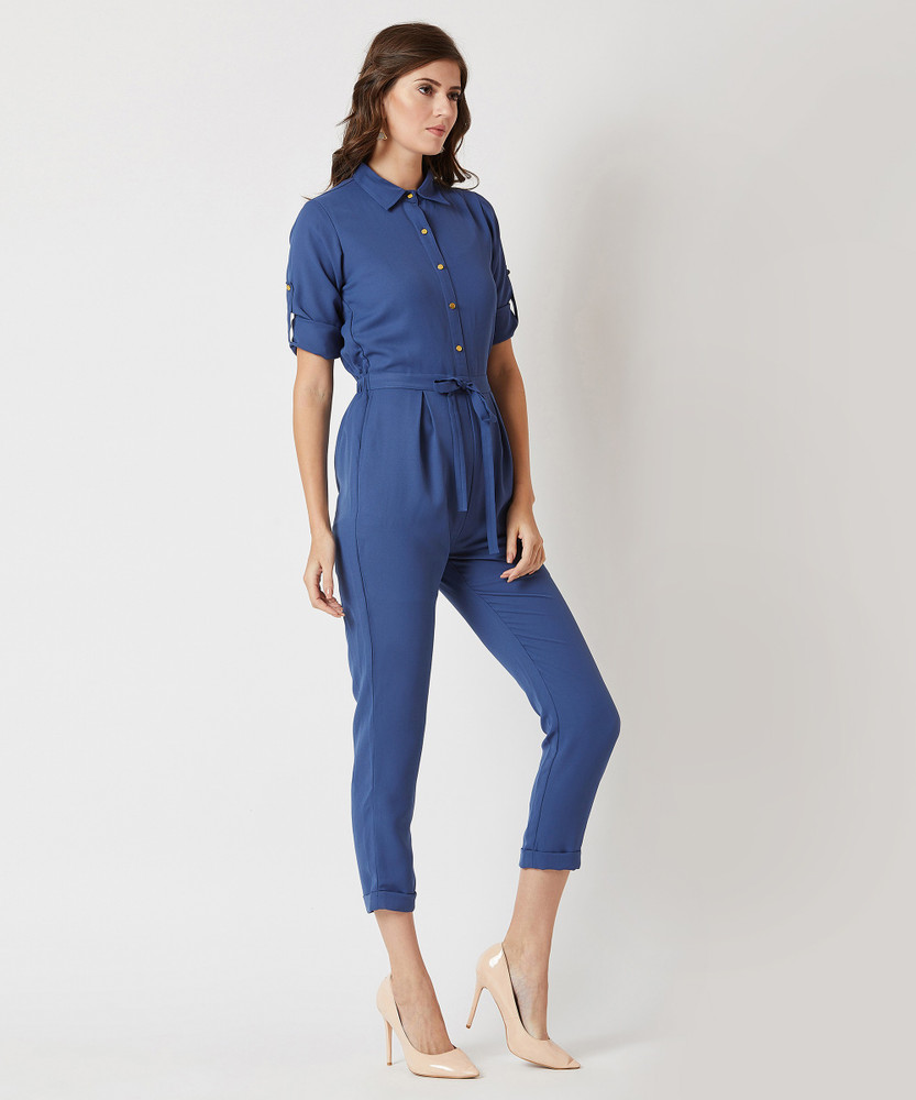 Denim jumpsuit online store flipkart