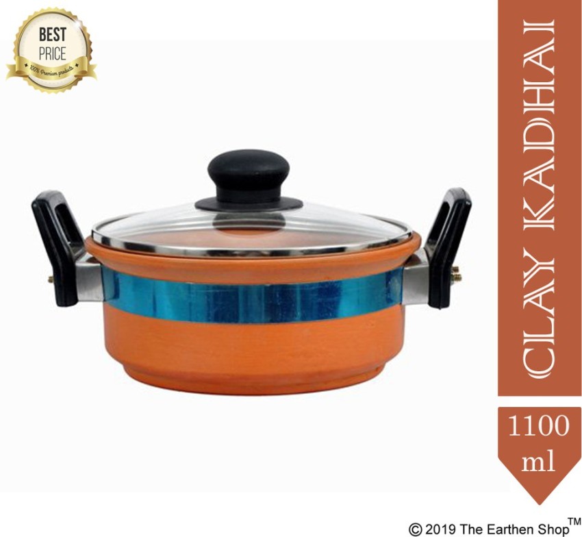 Clay Biriyani rice pot with lid 20CM