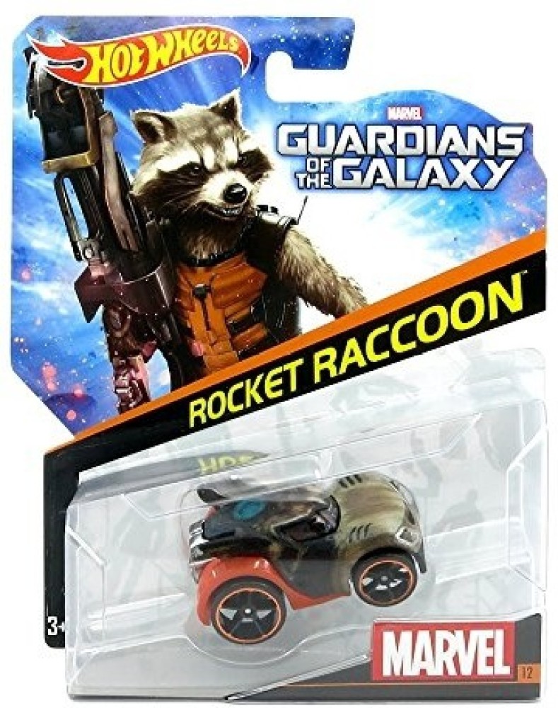 HOT WHEELS Marvel Character Car Guardians of the Galaxy Rocket Raccoon 12 -  Marvel Character Car Guardians of the Galaxy Rocket Raccoon 12 . shop for  HOT WHEELS products in India. | Flipkart.com