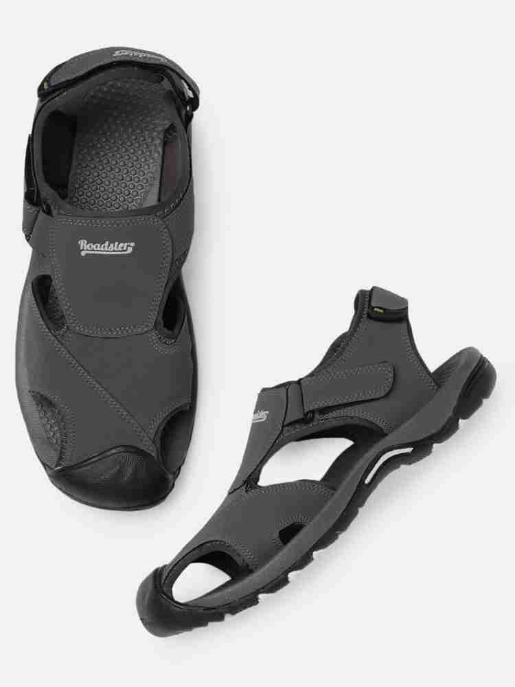 Buy Roadster Men Grey Sports Sandals Online at Best Price