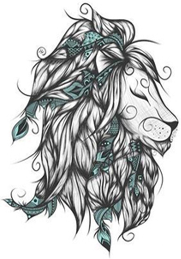 Famous Lion Tattoo Design  Sketches Tribal Lion HD phone wallpaper   Pxfuel