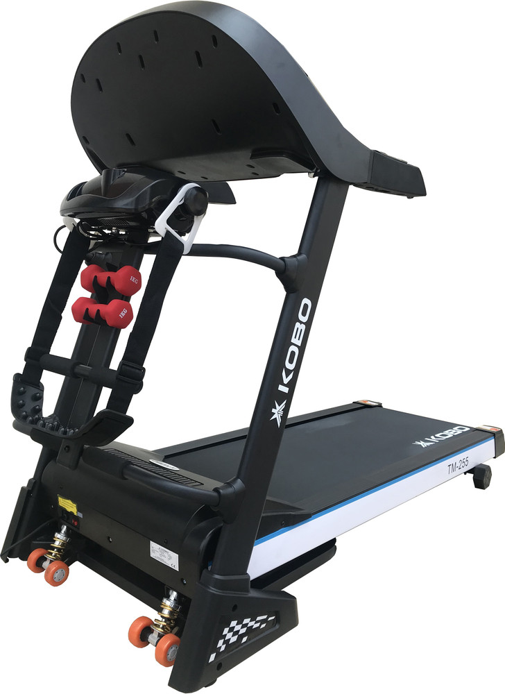 KOBO 3 H.P Motorised Home Gym Jogger with 7 Inch TFT Built in
