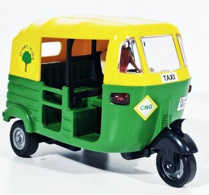 Bajaj Tricycle Motorcycle Taxi Tricycle Miniature