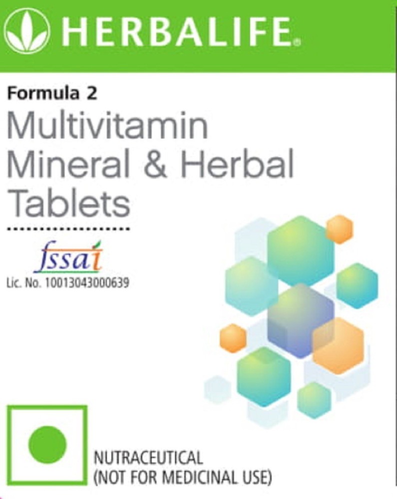 HERBALIFE Nutrition Formula 2 , Mineral , Herbal & Multivitamin Tablets  Price in India - Buy HERBALIFE Nutrition Formula 2 , Mineral , Herbal &  Multivitamin Tablets online at Flipkart.com