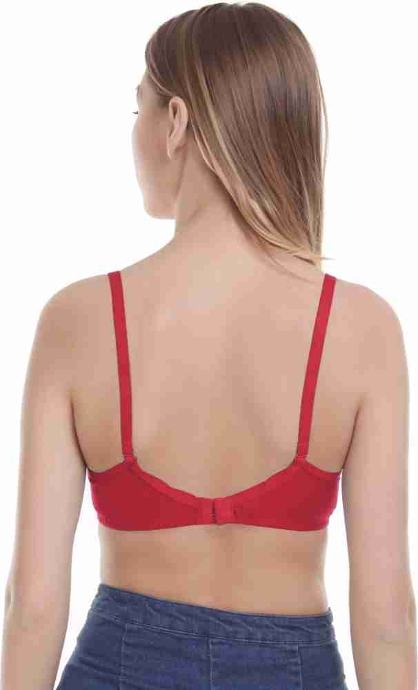 Alishan Women's Net Floral Non Padded Full Coverage Bra – Online Shopping  site in India