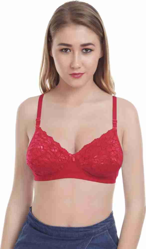 Alishan Fancy Women T-Shirt Non Padded Bra - Buy Alishan Fancy Women T-Shirt  Non Padded Bra Online at Best Prices in India