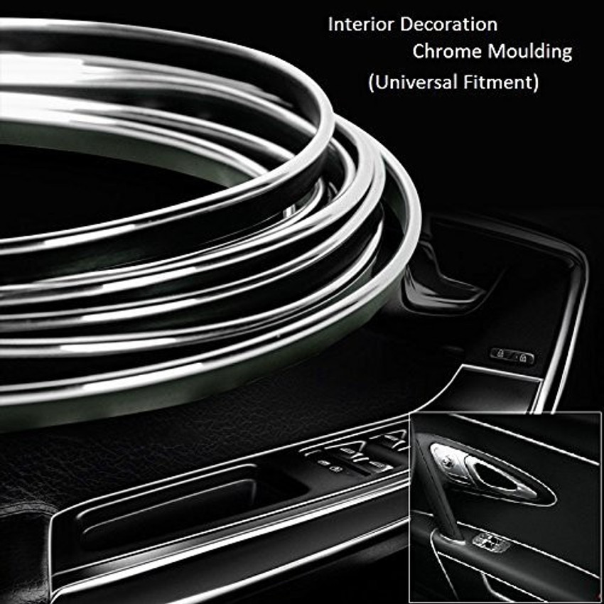 Chrome interior trim shop molding