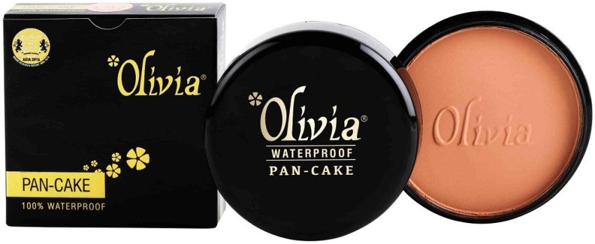 Buy Olivia Waterproof Pan-Cake Foundation - White Online at Best Price |  Distacart