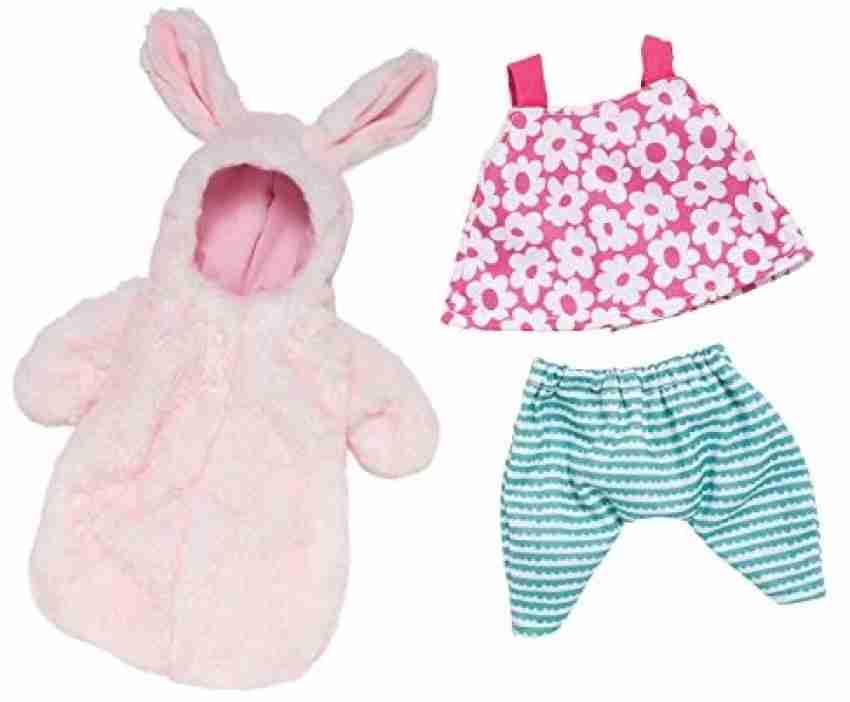 Manhattan Toy Wee Baby Stella Snuggle Bunny Sleeper and A Day at