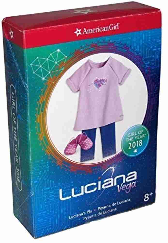 American girl shop luciana pajamas