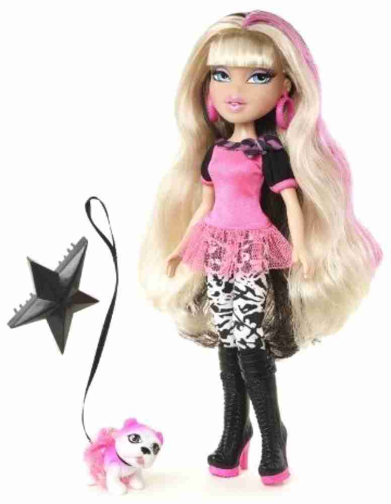 Bratz Neon Runway Doll Cloe Blonde Black and Pink - Neon Runway