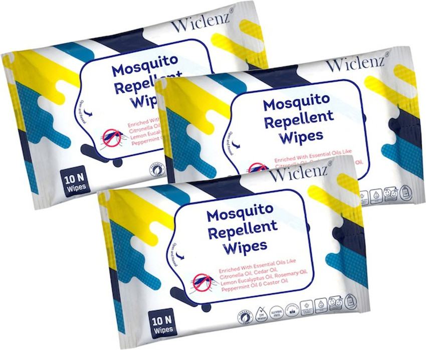 Mosquito top repellent wipes
