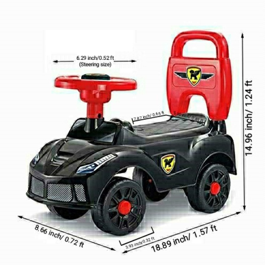 Webby Ride-on Baby Car, Kids Push Car, Panda Magic Car Toy