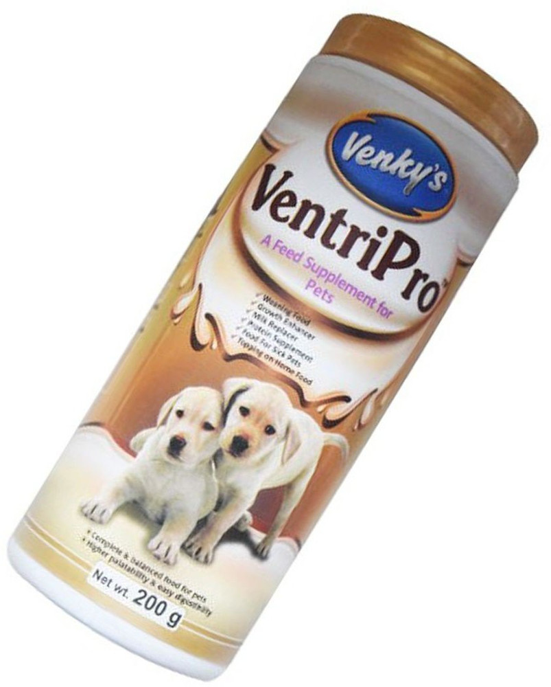 Venky s Ventripro Protein Supplement Food for the sick puppies 200 gram Pet Health Supplements Price in India Buy Venky s Ventripro Protein Supplement Food for the sick puppies 200 gram Pet Health