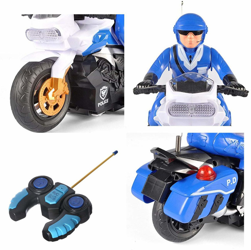 Remote control police bike 2025