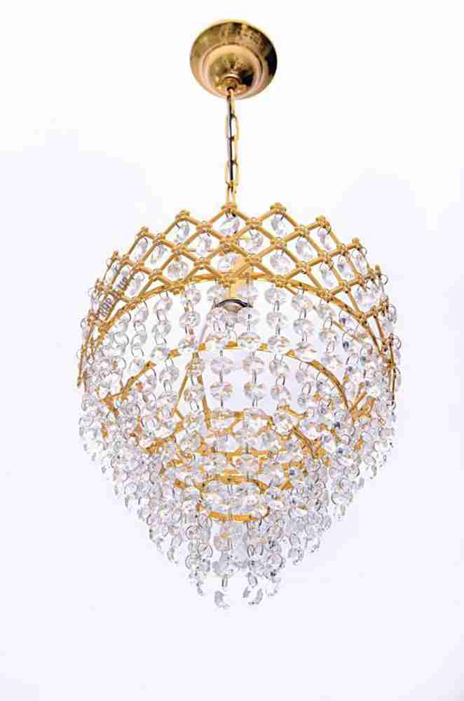 VAGalleryKing Golden Color Crystal Jhumar Hanging Light Ceiling Light Ceiling Lamp Price in India Buy VAGalleryKing Golden Color Crystal Jhumar Hanging Light Ceiling Light Ceiling Lamp online at Flipk...